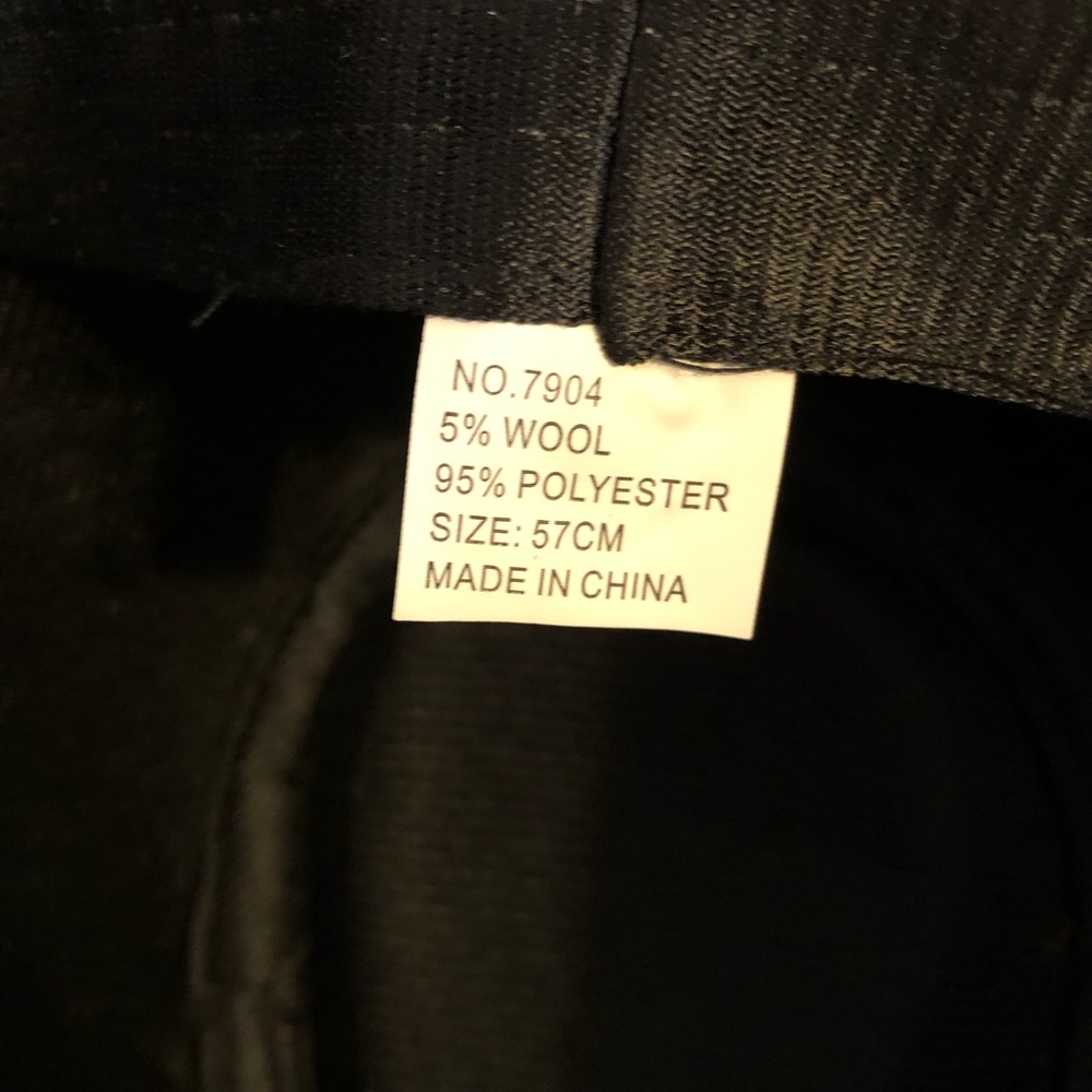 Leopard Print Fedora Hat - Picture 6 of 6